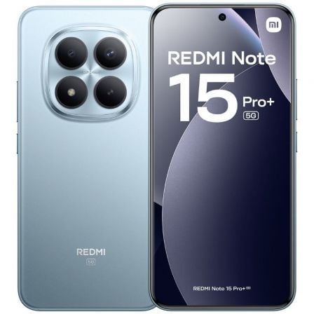 Smartphone Xiaomi Redmi Note 15 Pro Plus 12GB/ 512GB/ 6.83"/ 5G/ Azul Glaciar