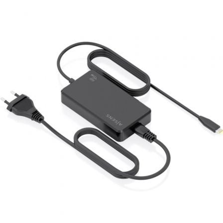 Cargador Sobremesa GaN Aisens ASCH-1PD45D067-BK/ 1xUSB Tipo-C/ 45W