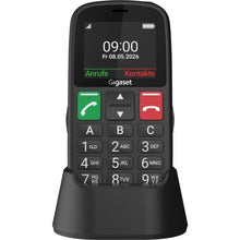 Teléfono Móvil Gigaset GL30 para Personas Mayores/ 4G/ Negro