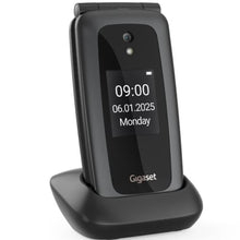 Teléfono Móvil Gigaset GL795 para Personas Mayores/ 4G/ Negro