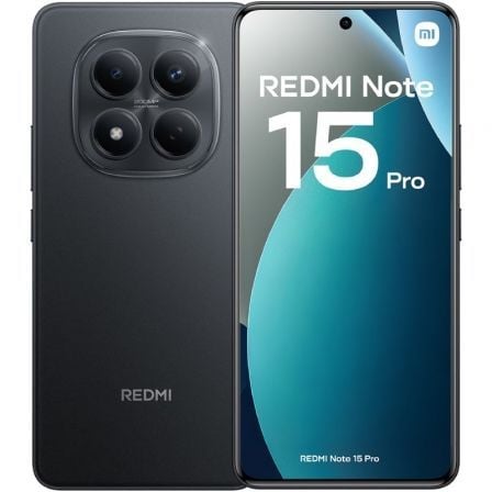 Smartphone Xiaomi Redmi Note 15 Pro 12GB/ 512GB/ 6.83"/ Negro