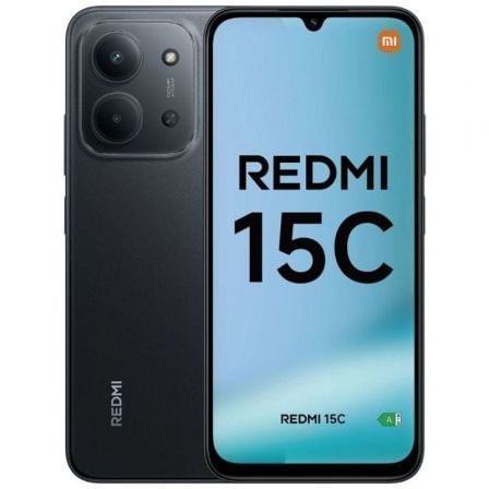 Smartphone Xiaomi Redmi 15C 4GB/ 256GB/ 6.9"/ Negro